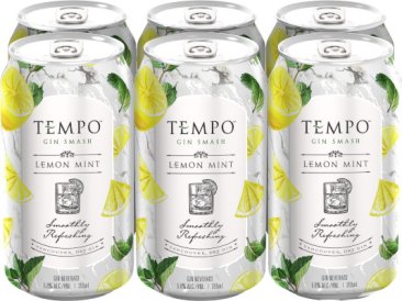 Tempo Gin Smash Lemon Mint 6 Cans