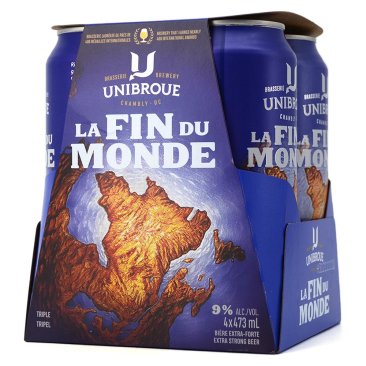 Unibroue La Fin Du Monde Tripel 4 Cans