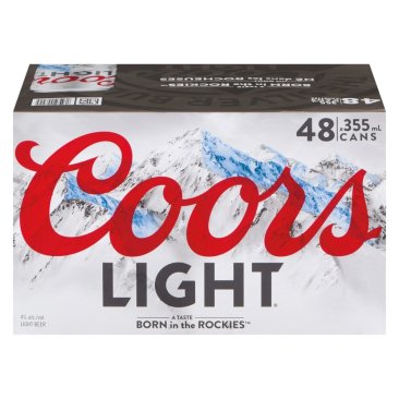 Coors Light 48 Cans