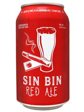 Medicine Hat Sin Bin Red Ale 6 cans