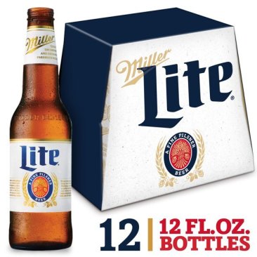 Miller Lite 12 Bottles