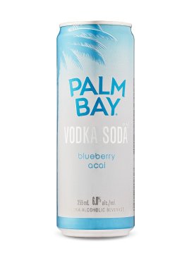 Palm Bay Vodka Soda Bluberry Acai 6 Cans