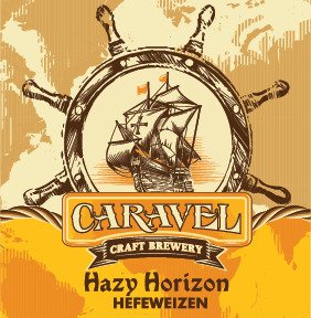 Caravel Hazy Horizon Hefeweizen 6 Cans