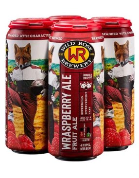 Wild Rose Wraspberry Ale 4 Cans