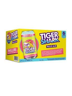 Phillips Tiger Shark Pale Ale 6 Cans