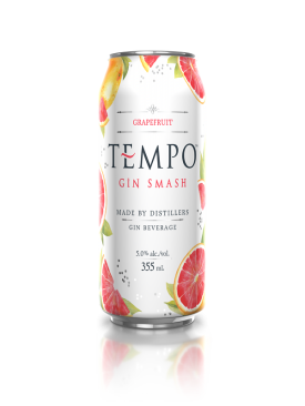 Tempo Gin Smash Strawberry Lemon 6 Cans