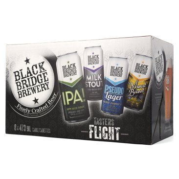Black Bridge Tasters Flight 8 cans