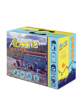 Banff Jasper Brewing Alberta Mix Pack 12 Cans