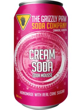 Grizzly Paw Cream Soda 4 Cans