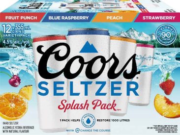 Coors Signature Fruit Splash Pack 12 Cans