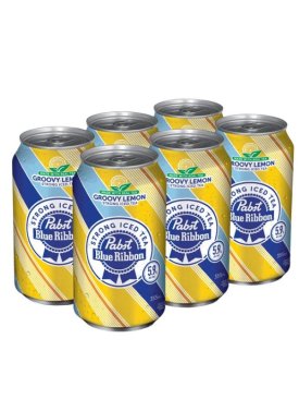 Pabst Strong Soda Iced Tea 6 Cans