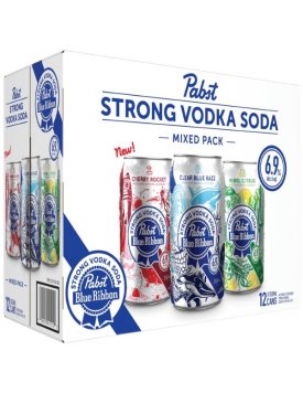 Pabst Vodka Soda Mixed Pack 6 Cans