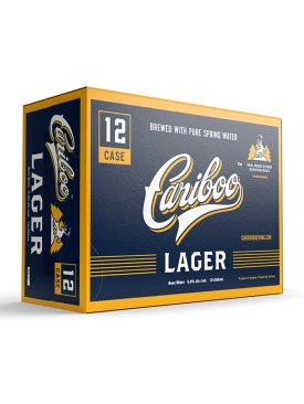 Cariboo Lager 12 Cans