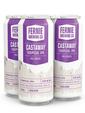 Fernie Brewing Castawat Tropical IPA 4 Cans