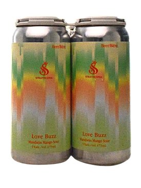 Strathcona Love Buzz Mandarin Mango Creamsicle 4 Cans