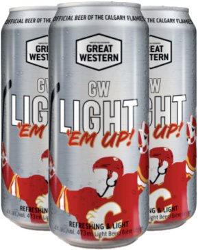 Great Western Brewing Light Em Up 4 Cans