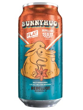 Rebellion Brewing  Bunnyhug Lager 4 Cans