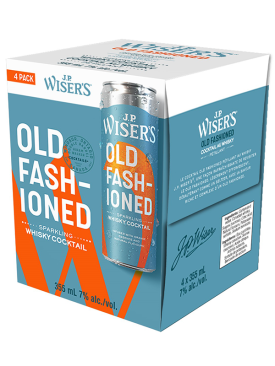 J.P. Wiser's Sparkling Old Fashioned 4 Cans