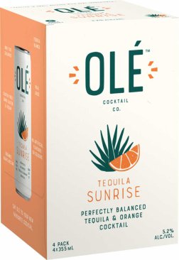 Ole Tequila Sunrise 4 Cans