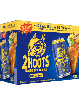 Two Hoots Hard Iced Tea 12 Cans
