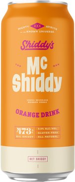 Shiddy's Mc Shiddy Orange Drink 4 Cans