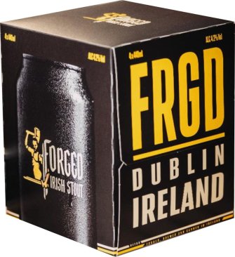 Forged Irish Stout 4 Cans