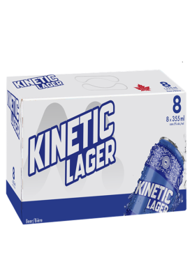 Metas Kinetic Lager Beer 8 Cans