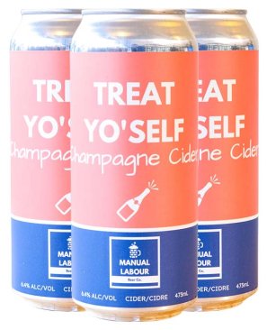 Manual Labour Treat Yo'Self Cider 4 Cans 