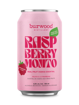 Burwood Raspberry Mojito 4  Cans
