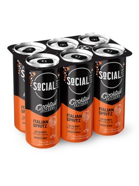Social Lite Tom Collins 4 Cans