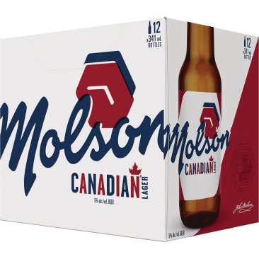 Molson Canadian 12 Bottles