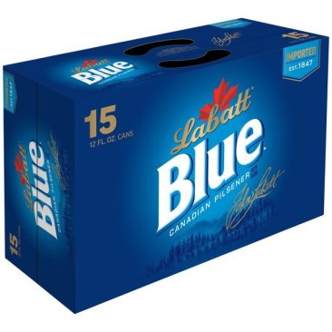 Labatt Blue 15 Cans