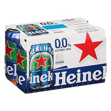 Heineken 0% 6 Cans