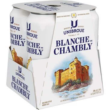 Unibroue Blanche De Chambly 4 Cans