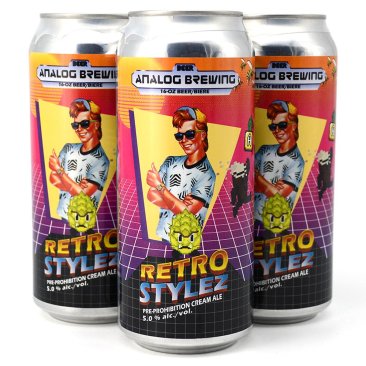 Analog Brewing Retro Style Cream Ale 4 Cans