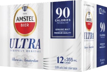 Amstel Ultra 12 Cans