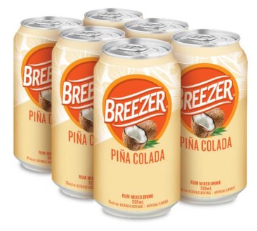 Breezer Pina Colada 6 Cans