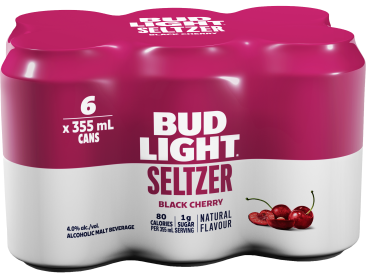 Bud Light Seltzer Black Cherry  6 Cans