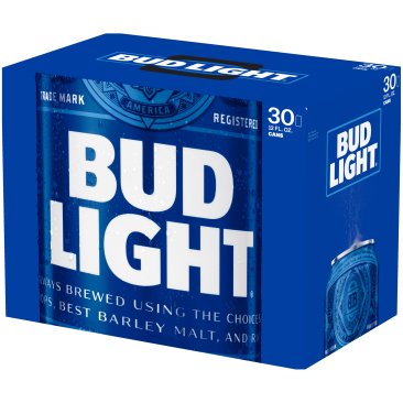 Bud Light 30 Cans