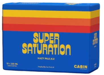 Cabin Brewing Super Saturation NEIPA 12 Cans