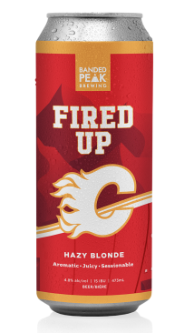 Banded Peak Fireup Hazy Blonde Ale 4 Cans