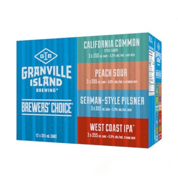 Granville Island Brewers Choice Mixer 12 Cans