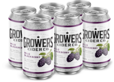 Growers Blackberry 6 Cans