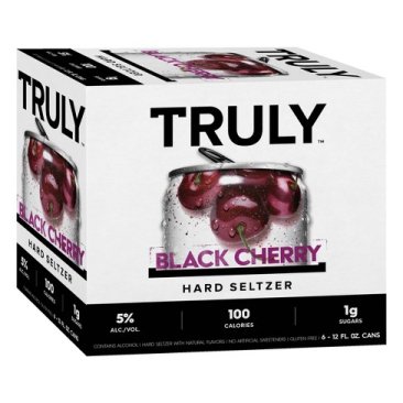 Truly Black Cherry 6 Cans