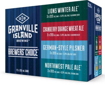 Granville Island Brewers Choice Mixer 12 Cans