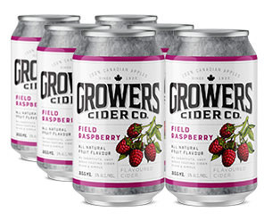 Growers Raspberry 6 Cans