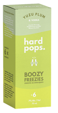 Hard Pops Zuzu Plum Vodka Freezie 6x70ml