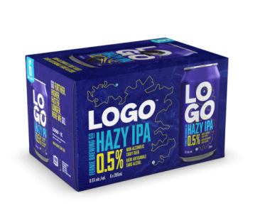 Fernie Brewing Logo Hazy IPA 6 Cans