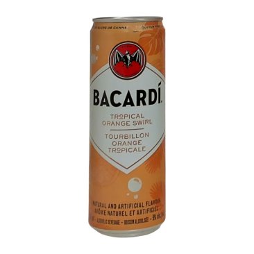 Bacardi Tropical Orange Swirl 6 Cans