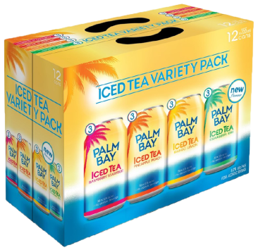 Palm Bay Tropical Iced Tea Mixer 12 Cans